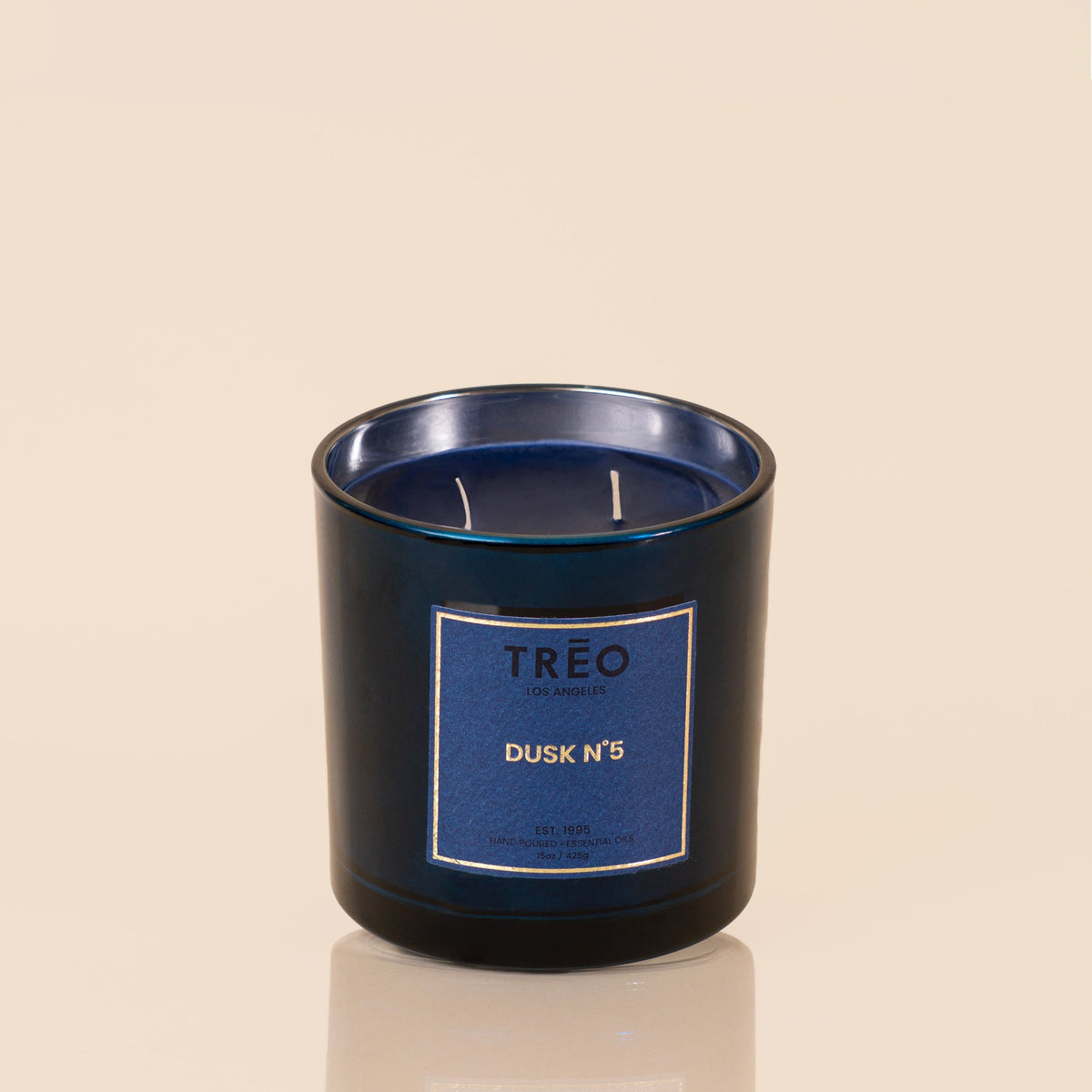 Dusk Nº5 Scented Candle | Aquatic Ozonic Scent | TREO – TRĒO