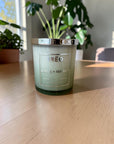 TRĒO Santal + Sea Salt scented candle, 12 oz